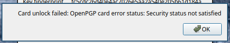 bad pin