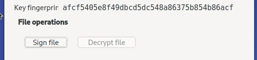private key operations