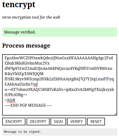 web post verify