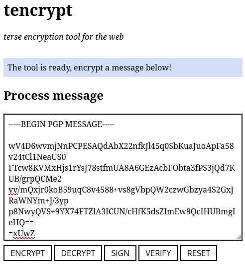 web pre decrypt
