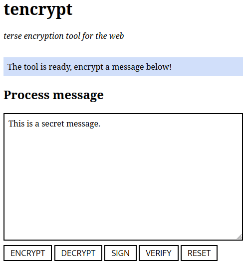 web pre encrypt